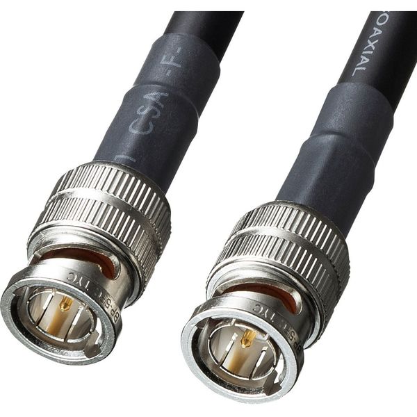 20m SDIケーブルとSDI to HDMI 3Gのセット サンワサプライ SDIケーブル HD-SDI/3G-SDI対応 75Ω BNCプラグ