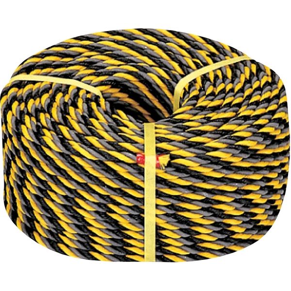 TRUSCO 標識ロープ 3つ打 線径10mm×長さ200m R-12200T 1巻 :ds-2441864