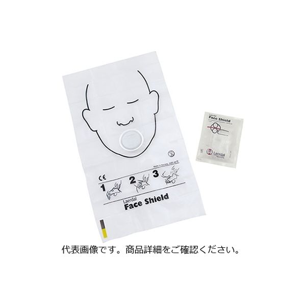 Laerdal Medical 人工呼吸用フェイスシールド 246-3069 1セット（10個）（直送品） - アスクル