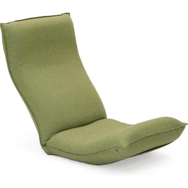 ヤマザキ 産学連携　リラックス座椅子３ーM　グリーン rilax3-m-gr 1台（直送品）