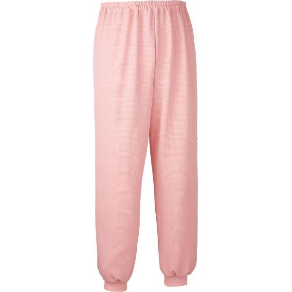 日本エンゼル スクエアニット　裾リブ付きズボン　5113　ピンク　L 1枚　【介護用衣類】介援隊カタログ U0179（直送品）