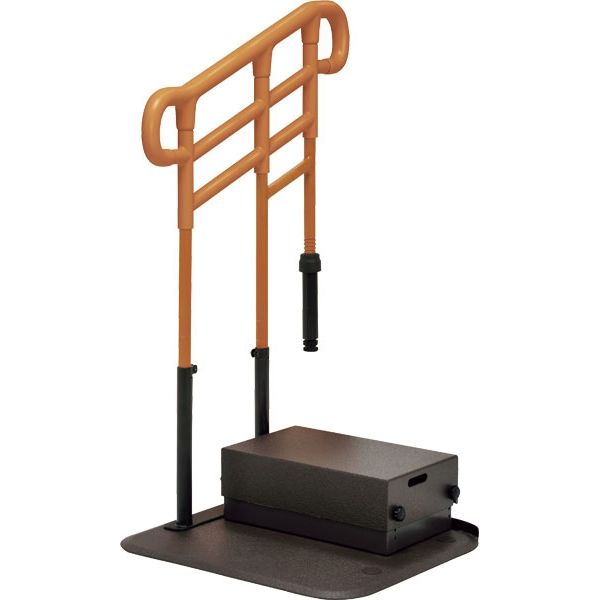 モルテン ルーツHS　あがりかまちタイプ　H型　片手すり　MNTPMKH1SBR　ステップ台付 1台　介援隊カタログ（直送品）