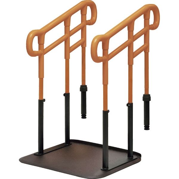 モルテン ルーツHS　あがりかまちタイプ　L型　両手すり　MNTPMKL2BR 1台　介援隊カタログ（直送品）