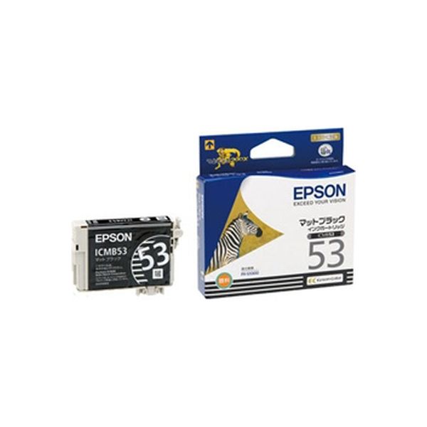 エプソン（EPSON） 純正インク ICMB53 マットブラック 1個（直送品）