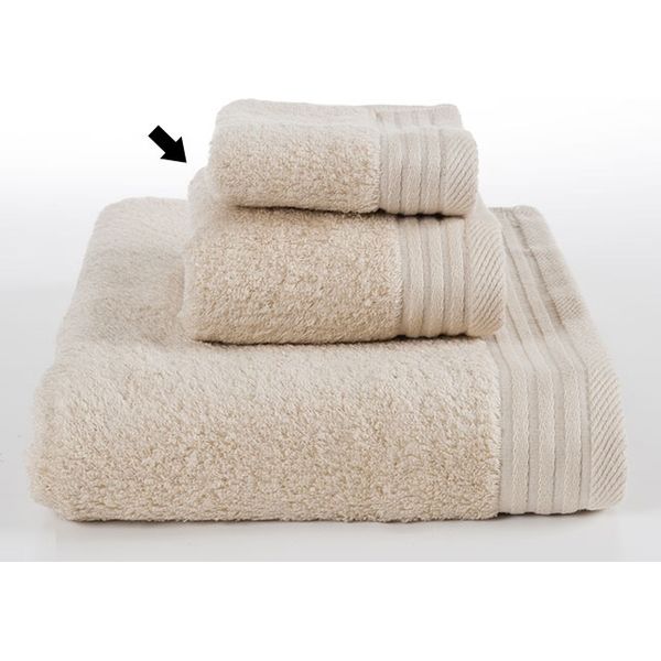 ファインカラーコンフォール フェイスタオル コルクベージュ 240枚(10×24) 865072 1ケース(240枚入(10枚×24袋))（直送品）