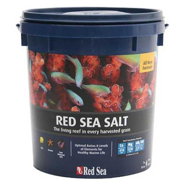 バケツ　レッドシーソルト　２１０リットル／７ｋｇ　人工海水 Red Sea 人工海水 レッドシーソルト 210リットル/7kg 低栄養塩