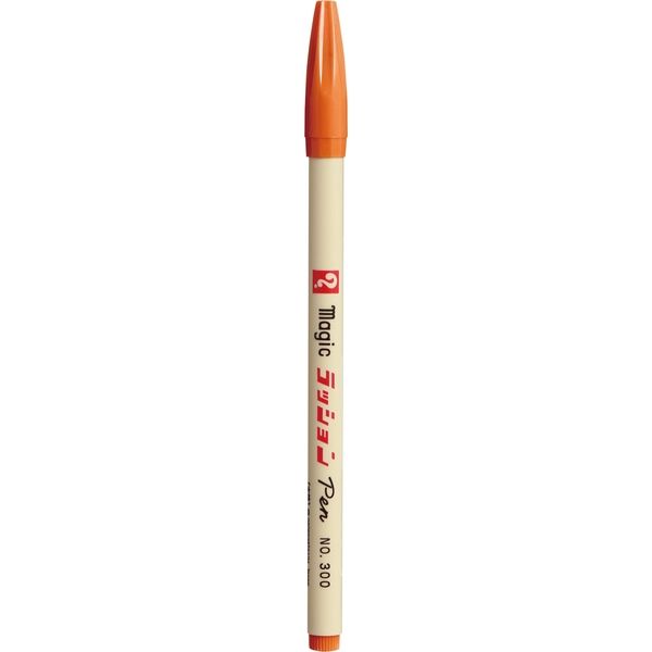 寺西化学工業 水性ペン　マジック　ラッションペンNo.３００　橙 M300-T7 10本