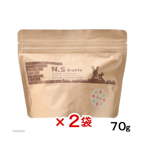 穂果 Ｎ．Ｓ ｔｒｅａｔｓ リンゴ ７０ｇ×２袋 333090 1セット（７０ｇ×２袋入）（直送品）