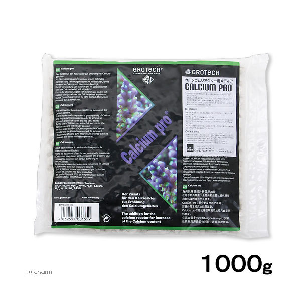 Gro Tech グローテック ＣａｌｃｉｕｍＰｒｏ カルシウムプロ（カルシウムリアクター用メディア） １０００ｇ 173916 1個（直送品）