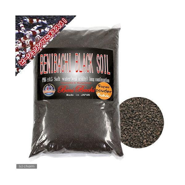 紅蜂シュリンプ 紅蜂ブラックソイル　フルボ　スーパーパウダー　ＢＬＡＣＫ　ＳＯＩＬ 4560462900103 1個（直送品）