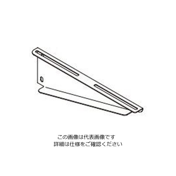 ネグロス電工 支柱用ブラケット 溶融亜鉛 ZBKS60 1個（直送品