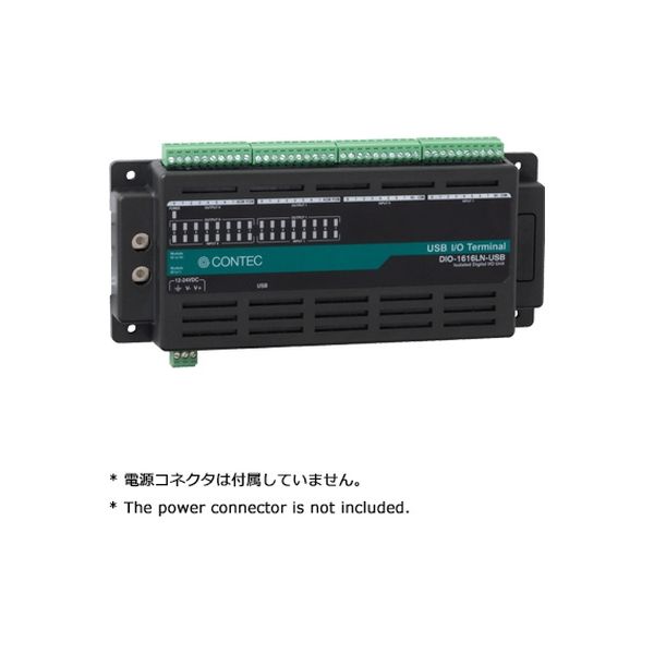コンテック（CONTEC） ＵＳＢ　Ｎシリーズデジタル入出力ユニット DIO-1616LN-USB 1個（直送品）