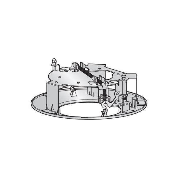 パナソニック カメラ天井埋込金具 WV-Q174B 1個（直送品） - アスクル