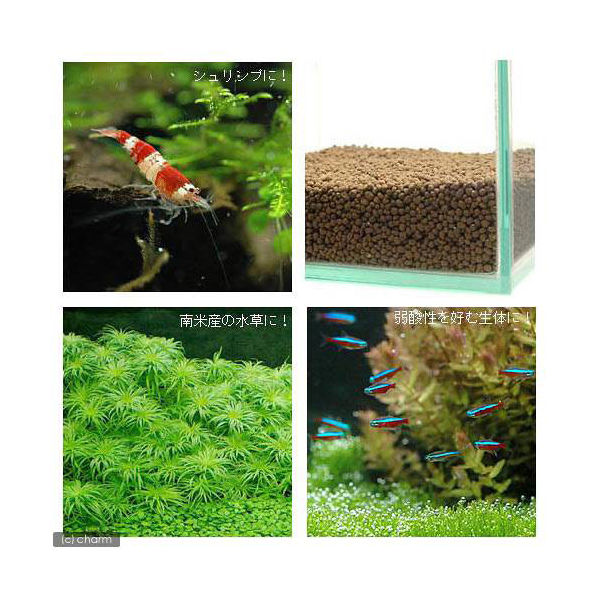 リーフ 水草とシュリンプの土 こげ茶 １０ｋｇ （ノーマルタイプ）  14606 1個（直送品）