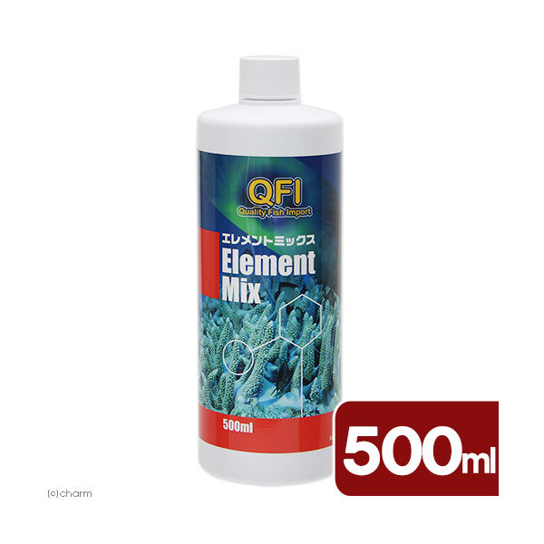 Quality Fish Import 濃度が濃くイオンバランスを崩さない ＱＦＩ エレメントミックス ５００ｍｌ 4580398191079 1個（直送品）