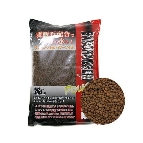 ソネケミファ 麦飯石パワーソイル 大粒 茶 51083 1個（直送品）