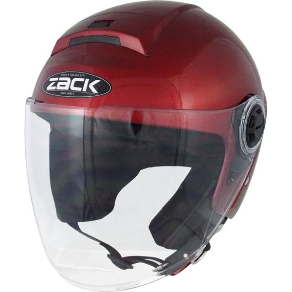 TNK工業 ZR-20 ジェットヘルメット キャンディレッド 512742 1個（直送品）