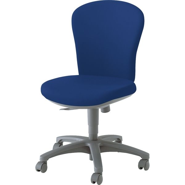 【組立設置込】コクヨ レグノ２ オフィスチェア スタンダード ローバック 肘無 ナイロンキャスター ディープマリン １脚（直送品）