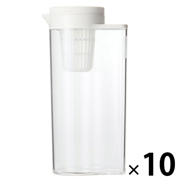 無印良品 アクリル冷水筒 冷水専用約2L 1セット（10個入） 良品計画