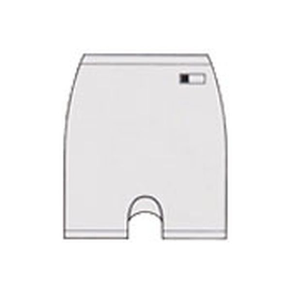 神戸生絲 婦人用3分パンティ　10枚組　E71　ホワイト　S 1組　【介護用衣類】介援隊カタログ（直送品）