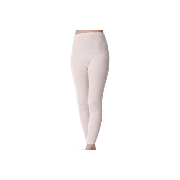 神戸生絲 シルクノイル婦人スラックス下　ST719　ピンク　M 1枚　【介護用衣類】介援隊カタログ（直送品）