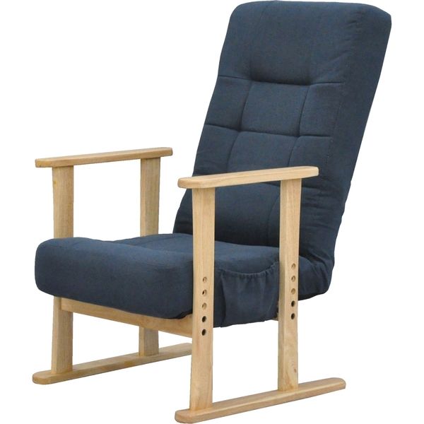 エイ・アイ・エス リラックス高座椅子 ブルー SPTZ-600 BL 1脚（直送品）