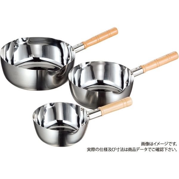 ＡＧ２１ー０　電磁雪平鍋　ミラー仕上　２０ｃｍ　1個 19220　赤川器物製作所（直送品）