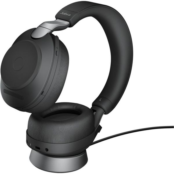 Jabra Evolve2 85 UC Stereo USB-A　ジャブラ Jabra Evolve2 85 UC Stereo USB-A Stand Black 28599-989-989 1
