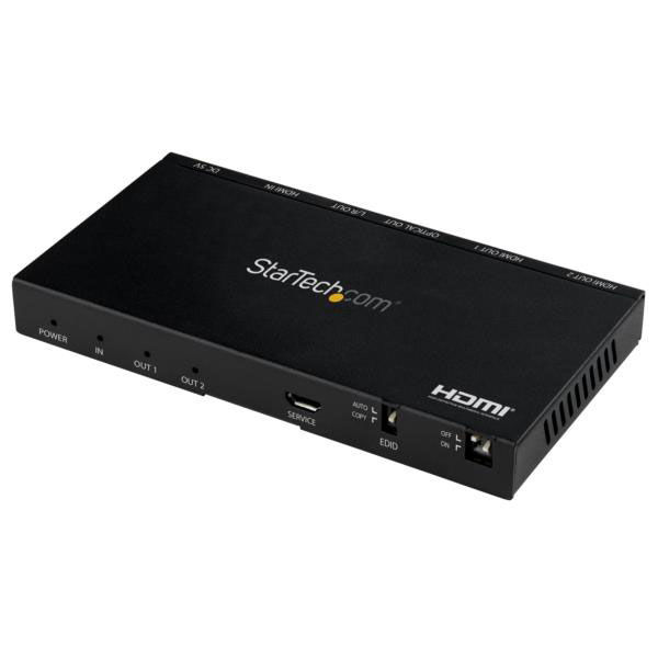 HDMI分配器 1入力2出力スプリッター 4K/60Hz　ST122HD20S　1個　StarTech.com