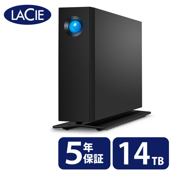 HDD 外付け 14TB d2 Professional STHA14000800 LaCie 1個 - アスクル