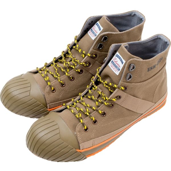 フェアストーン 安全靴　鉄芯 esm0920 ブラウン L(26.5-27.0)cm ESM09200402 1足（直送品）