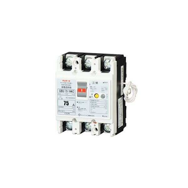 テンパール工業 中性線欠相保護付漏電遮断器 U7301HKC7530 1個（直送品）