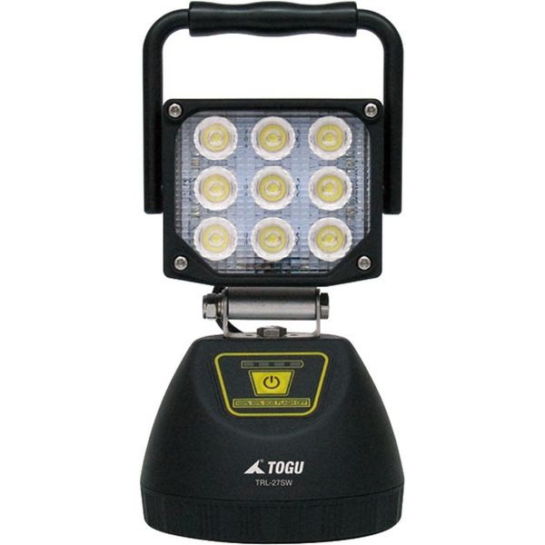 充電式LED小型作業灯（9LED・27Wタイプ） TRL-27SW 1台 トーグ安全工業（直送品）