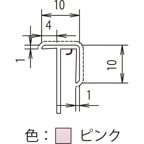 【建築資材・浴室用床シート】フクビ化学工業 壁面化粧パネル 鏡面アルパレージ用出隅　KP AD2KP 1セット（20本入）（直送品）