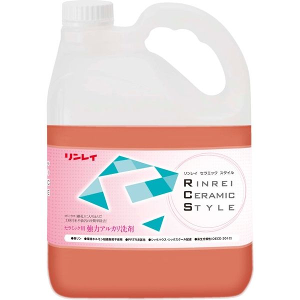 リンレイ リンレイ_セラミック用 強力アルカリ洗剤 4L 4903339717839 1本（直送品） アスクル