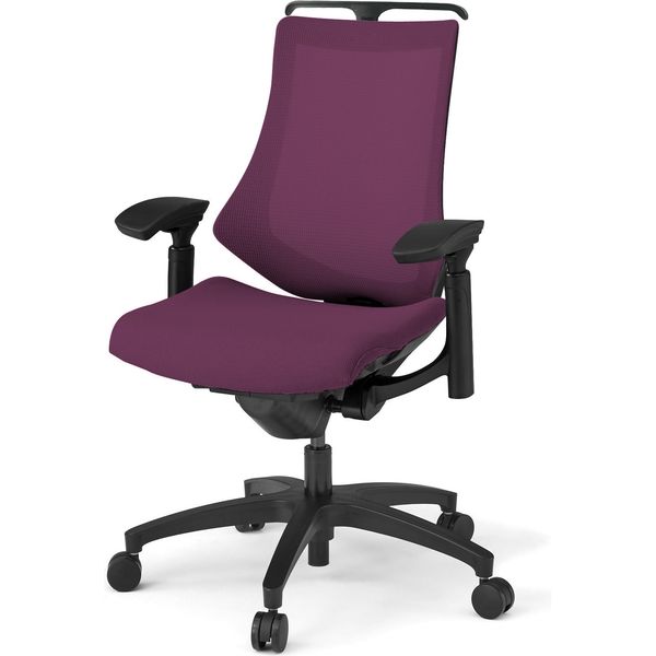 ITOKI エフチェア メッシュバック 可動肘 黒