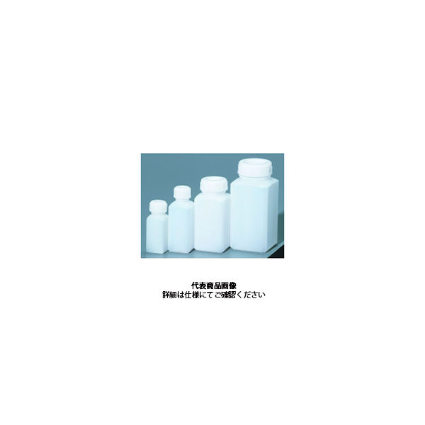 新潟精機 ポリ角ビン 100ml BSー100 1セット(10個)（直送品）