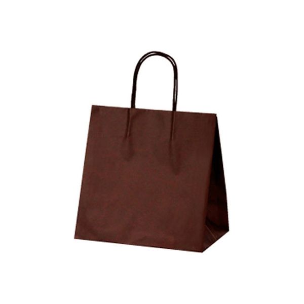 ベルベ 1766 マットバッグ MSワイド ブラウン 100枚(10×10) 1ケース(100枚入(10枚×10袋))（直送品）