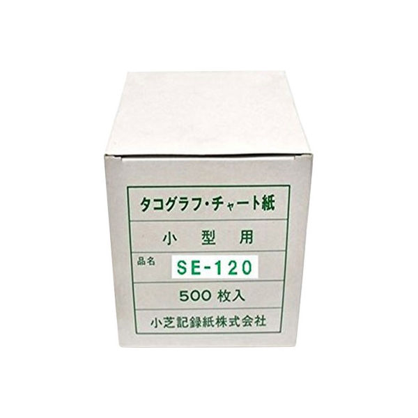 【自動車用品】小芝記録紙 タコグラフチャート紙 100枚入り×5袋   SE-24-120 1箱（直送品）
