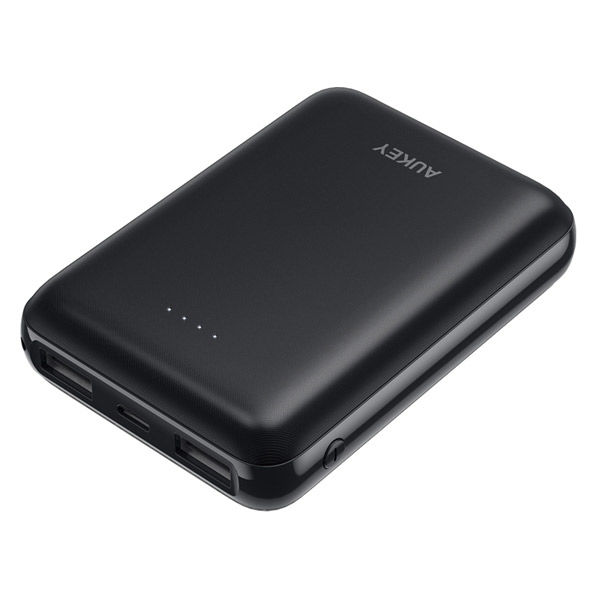 AUKEY Sprint Go Dual 10 10000mAh 12W Mini PB-N66-BK 1個