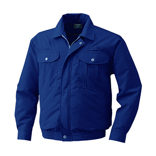 空調服 ポリエステル製フルハーネス仕様空調服[[R上]] ウエアのみ ダークブルー 3L KU9054F-C14-S5 1着（直送品）