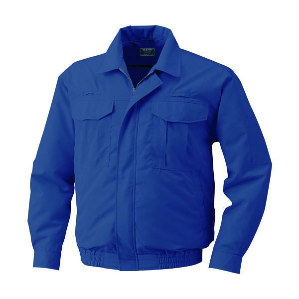 空調服 綿薄手フルハーネス仕様ウエアのみ ダークブルー 5L KU9055F-C14-S7 1着 144-6660（直送品）