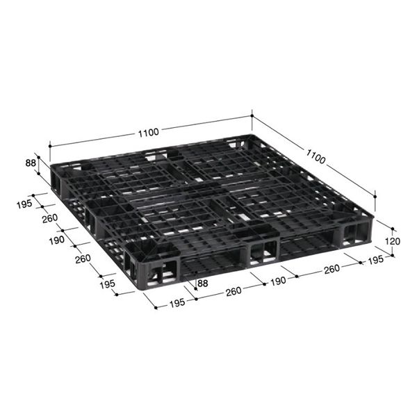 日本プラパレット パレット Ei-1111 Ei1111 1枚（直送品）