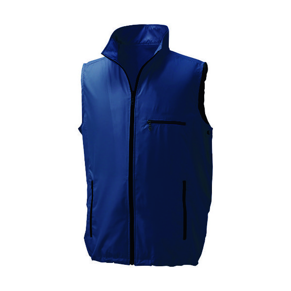 空調服 空調ベスト ウエアのみ ネイビー 4L KU91830-C03-S6 1着 159-7410（直送品）