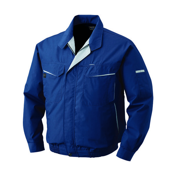 空調服 綿・ポリ混紡ワークウェアのみ ネイビー 5L KU90470-C03-S7 1着 827-8344（直送品）