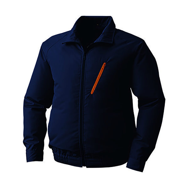 空調服 【今季完売】 ポリエステル製空調服[[R下]] ウェアのみ ネイビー LL KU90510-C03-S4 1着 856-7726（直送品）