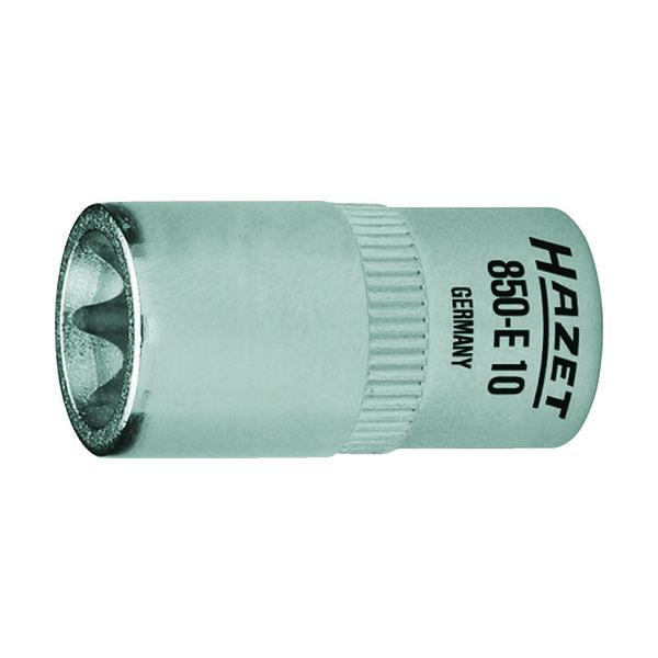 HAZET E型トルクスソケット 差込角6.35mm 呼びNo.E10 850-E10 1個 813-2913（直送品）