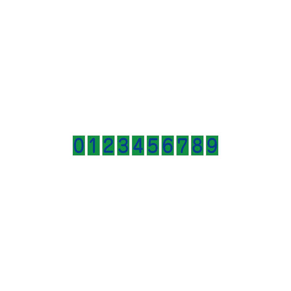 グリーンクロス 数字マグネット大 1144220202 1セット(50枚) 115-1471（直送品）