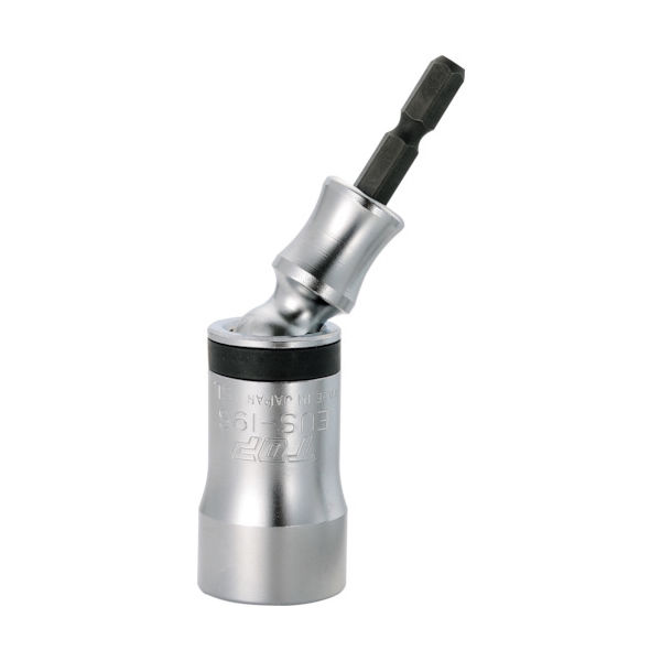 トップ工業 TOP 電動ドリル用ユニバーサルショートソケット 対辺19mm EUS-19S 1個 123-8731（直送品）