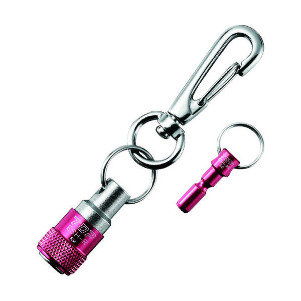 トップ工業 TOP アルミキーアダプターセット レッド ESH-RNA 1セット 102-5375（直送品）